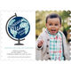 Blue Globe Photo Adoption Announcements Image 5 of 5
